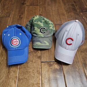 BUNDLE: Chicago Cubs hats fitted